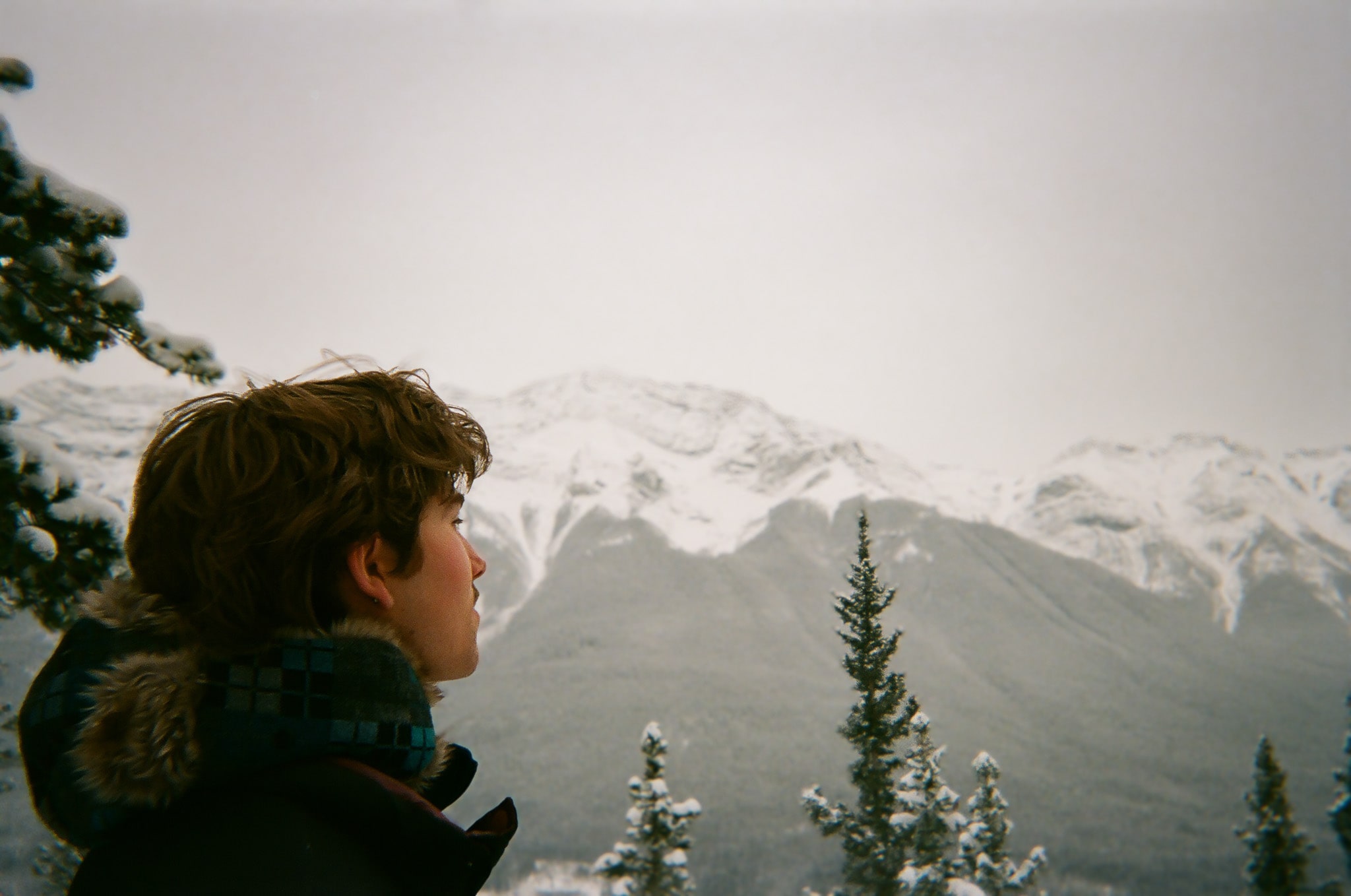 image of me looking out towards mountains